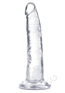 B Yours Plus Lust N` Thrust Realistic Dildo 7.5in - Clear